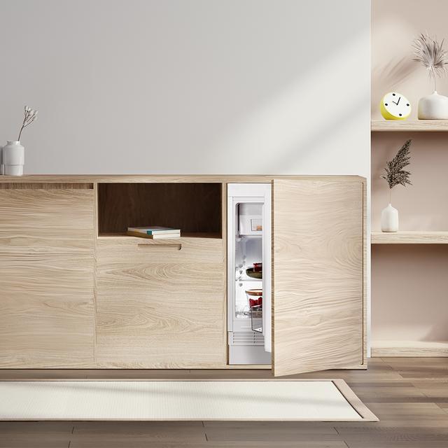 Cecotec Bolero CoolMarket TT BI 121 White E Frigorífico Integrable De 121 Litros De Capacidad Clase E Y Fast Freezing. Frigorífico / Nevera 121 L