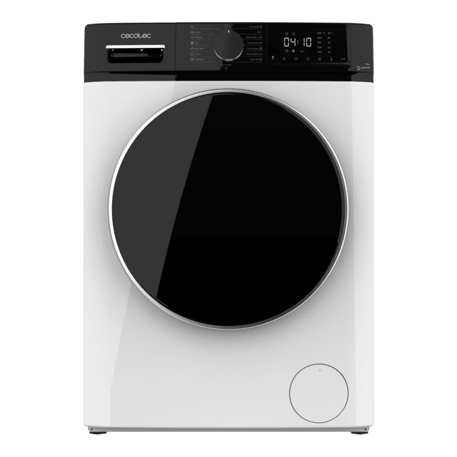 Cecotec Bolero DressCode 10610 Inverter A Lavadora De Carga Frontal Blanca De 10 Kg De Capacidad 1400 RPM Clase A Steam Max Motor Inverter Plus 15 Programas OnSmart Fuzzy Logic Smooth Wash Stop&Go Goma Antibacteriana Y Drum Clea