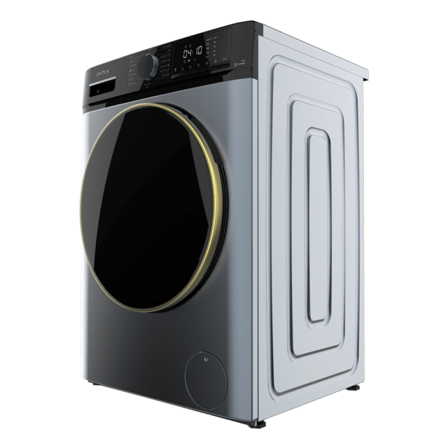 Cecotec Bolero DressCode 10610 Inverter Ice Blue A Lavadora De Carga Frontal Ice Blue De 10 Kg De Capacidad 1400 RPM Clase A Steam Max Motor Inverter Plus 15 Programas OnSmart Fuzzy Logic Smooth Wash Stop&Go Goma Antibacteriana