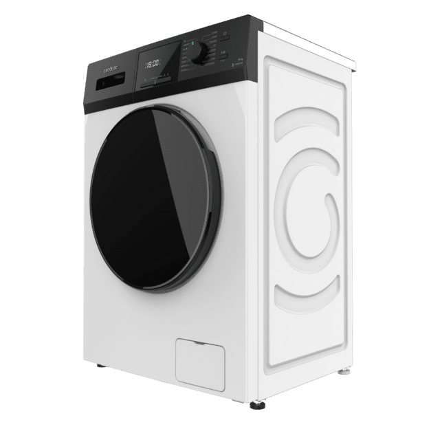 Cecotec Bolero Dresscode 12410 Inverter Lavadora De Carga Frontal De 12 Kg De Capacidad Y 1400 Rpm Clase A 16 Programas Motor Inverter Plus SteamMax Drum Clean Y Allergy Care. Lavadora De 12 Kg