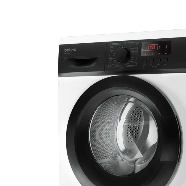 Cecotec Bolero DressCode 6000N Lavadora De 6 Kg De Capacidad Y 1000 Rpm 8 Programas Y Panel De Control Con Display LED Lavadora