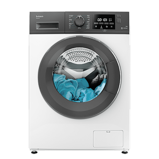 Cecotec Bolero DressCode 7200 Inverter. Lavadora 7 Kg Carga Frontal 1400 Rpm 2000 W Motor Inverter Plus 16 Programas Esterilización MyFav DelayStart Lavadora
