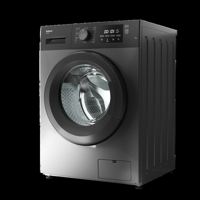 Cecotec Bolero DressCode 7200 Steel. Lavadora 7 Kg Carga Frontal 1400 Rpm 2000 W 16 Programas Esterilización MyFav DelayStart Display LED Bloqueo Para Niños Lavadora