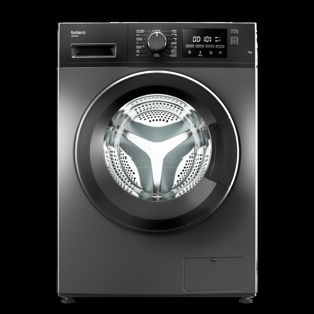 Cecotec Bolero DressCode 7200 Steel. Lavadora 7 Kg Carga Frontal 1400 rpm 2000 W 16 Programas Esterilización MyFav DelayStart Display LED Bloqueo para niños Lavadora