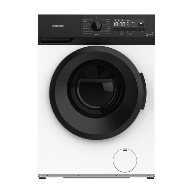 Cecotec Bolero DressCode 7300 Inverter A Lavadora De 7 Kg De Capacidad Y 1200 Rpm. 15 Programas Clase A Motor Inverter Plus SteamMax. Lavadoras De Carga Frontal
