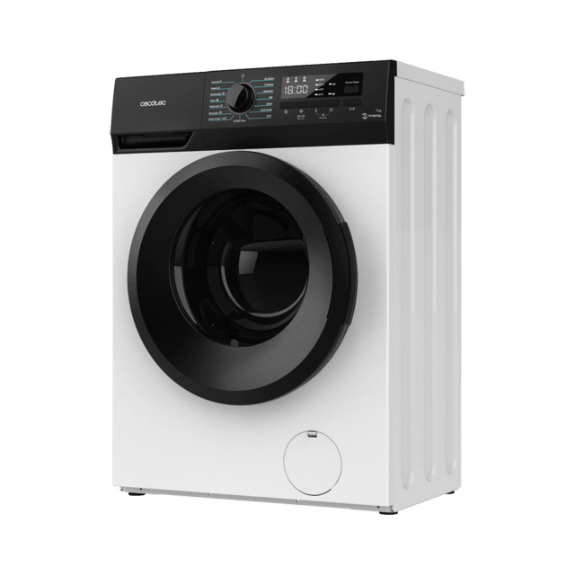 Cecotec Bolero DressCode 7300 Inverter A Lavadora De 7 Kg De Capacidad Y 1200 Rpm. 15 Programas Clase A Motor Inverter Plus SteamMax. Lavadoras De Carga Frontal