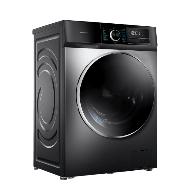 Cecotec Bolero DressCode 7500 Inverter Steel A Lavadora De 7 Kg De Capacidad Steel Y 1400 Rpm Motor Inverter Plus 16 Programas Clase A-10% 16 Programas Motor Inverter Plus SteamMax Drum Clean Allergy Care Pearl Drum Delay Start