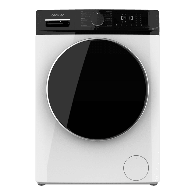 Cecotec Bolero DressCode 7610 Inverter A Lavadora De Carga Frontal Blanca De 7 Kg De Capacidad 1400 RPM Clase A Steam Max Motor Inverter Plus 15 Programas OnSmart Fuzzy Logic Smooth Wash Stop&Go Goma Antibacteriana Y Drum Clean.