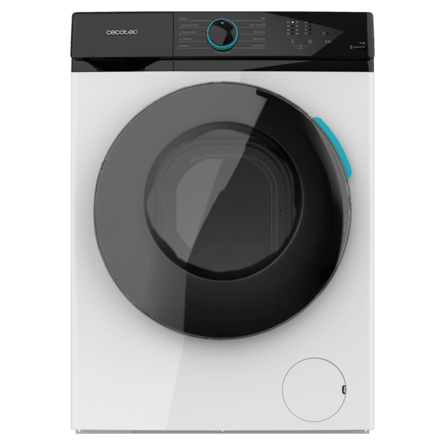 Cecotec Bolero DressCode 8110 Inverter Lavadora De 8 Kg De Capacidad Y 1200 Rpm 11 Programas Clase A Motor Inverter Plus Steam Max Drum Clean Programa Rápido 15' Delay Start Y KidLock. Lavadora