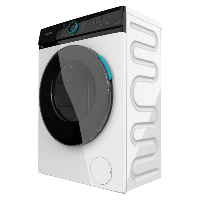 Cecotec Bolero DressCode 8110 Inverter Lavadora De 8 Kg De Capacidad Y 1200 Rpm 11 Programas Clase A Motor Inverter Plus Steam Max Drum Clean Programa Rápido 15' Delay Start Y KidLock. Lavadora