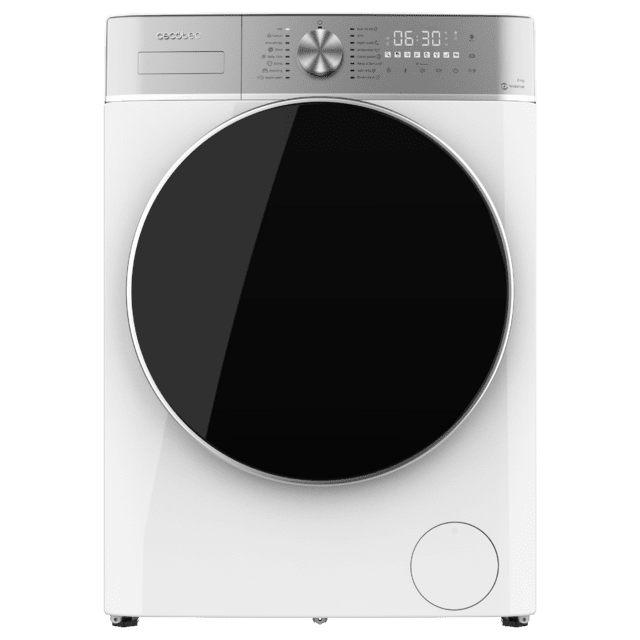 Cecotec Bolero DressCode 8800 Inverter A Lavadora De Carga Frontal De 8 Kg De Capacidad Y 1400 Rpm 16 Programas Motor Inverter Plus SteamMax Carga Automática Y Display Táctil XXL. Clase A. Lavadora De Carga Frontal De 8 Kg 