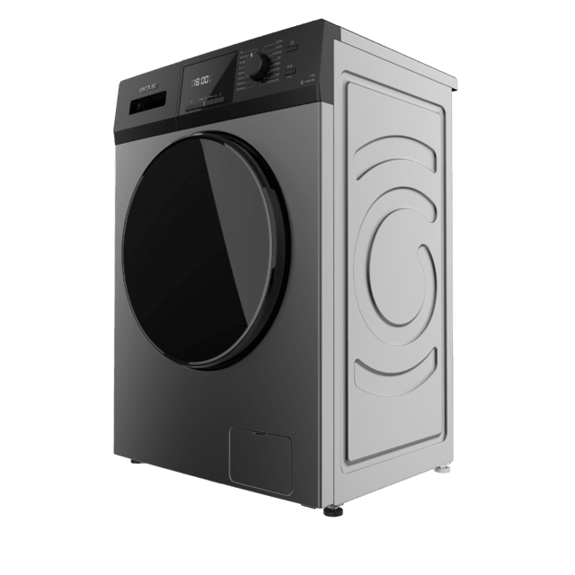 Cecotec Bolero DressCode 9410 Inverter Steel A Lavadora De Carga Frontal Steel De 9 Kg De Capacidad Y 1400 Rpm Clase A-10% 16 Programas Motor Inverter Plus SteamMax Drum Clean Allergy Care Diamond Care Delay Start Stop&Go Progra