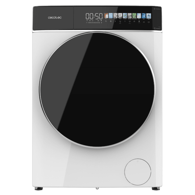 Cecotec Bolero DressCode 9900 Autodose Inverter FullColor A Lavadora Autodosis De Carga Frontal Blanca De 9 Kg De Capacidad Y 1400 Rpm Pantalla FullColor 10 3" 11 Programas Motor Inverter Plus SteamMax Clase A Sanitize OnSmart F