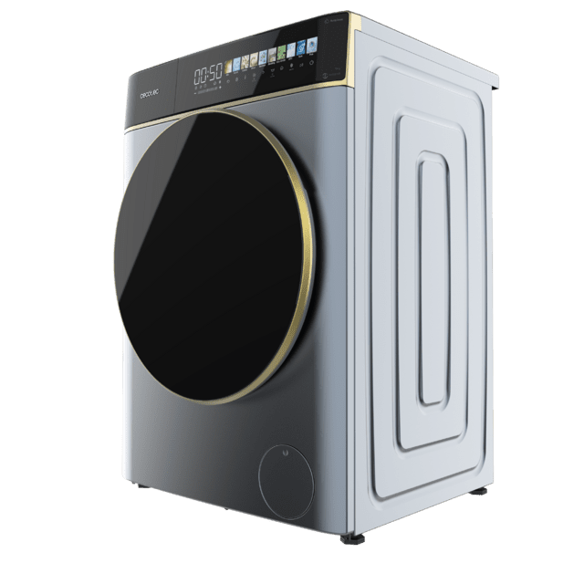 Cecotec Bolero DressCode 9900 Autodose Inverter FullColor Ice Blue A Lavadora Autodosis De Carga Frontal Ice Blue De 9 Kg De Capacidad Y 1400 Rpm Pantalla FullColor 10 3" 11 Programas Motor Inverter Plus SteamMax Clase A Sanitiz