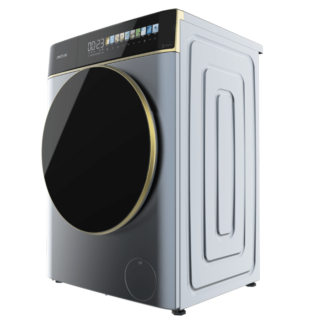 Cecotec Bolero DressCode 9900 Inverter FullColor Ice Blue A Lavadora De Carga Frontal Ice Blue De 9 Kg De Capacidad Y 1400 Rpm Pantalla FullColor 10 3" 11 Programas Motor Inverter Plus SteamMax Clase A Sanitize OnSmart Fuzzy Log