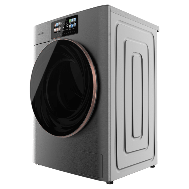 Cecotec Bolero DressCode 9950 Autodose Inverter 3D Steel A Lavadora Autodosis De Carga Frontal Steel De 9 Kg De Capacidad 1400 Rpm Y Clase A Con Diseño Core Matrix Screen 9 2" Y Core Body 13 Programas Motor Inverter Plus SteamM