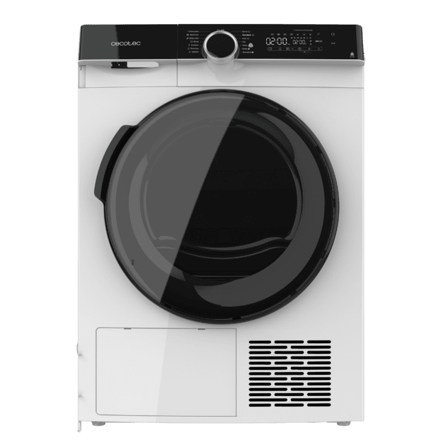 Cecotec Bolero Dresscode Dry 10500 Inverter Secadora Bomba De Calor Color Steel Con Capacidad De 10kg Clase A+++ Motor Inverter Plus Certificación Woolmark 14 Programas Y Funciones UV Care Y Planchado Fácil Secadora