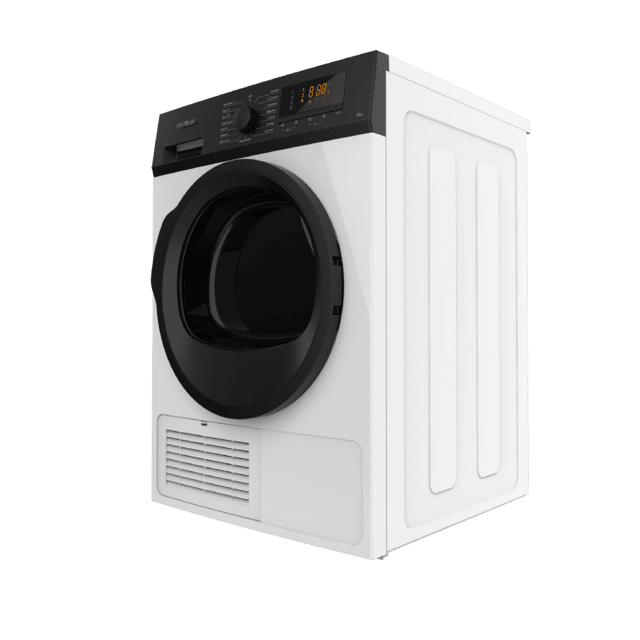 Cecotec Bolero DressCode Dry 8200C B Secadora De Condensación Con 8Kg De Carga Clase B 15 Programas Secado Automático Planchado Fácil Stop&Go KidLock Función Antiarrugas Función Silence Giro Bidireccional Luz Interior Y Tam