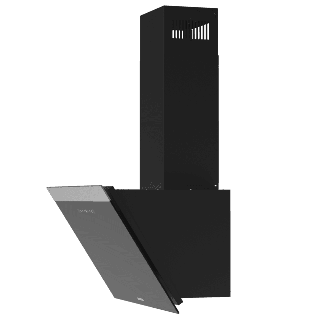 Cecotec Bolero Flux DT 606500 Glass Black A Campana Decorativa De 60cm De Ancho Acabado Frontal Vidrio Negro Succión 650m3/h Motor 165W Clase A Control Táctil 3 Niveles De Potencia Booster Luz Filtro De Carbono Y Hand Movement