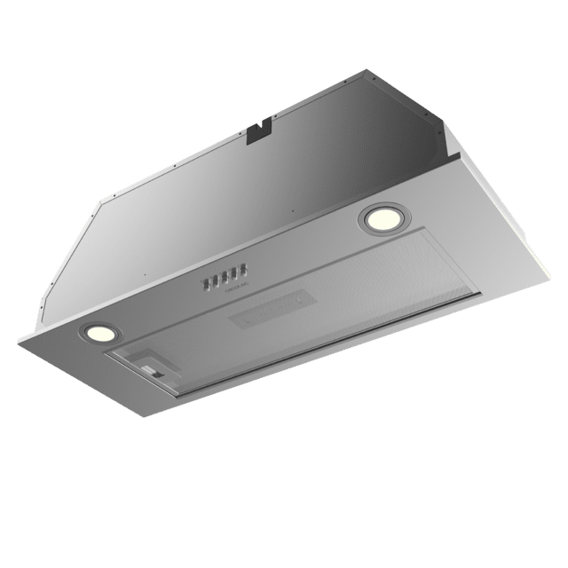 Cecotec Bolero Flux IM 756500 Inox A Campana Integral De 75cm De Ancho Acabado Inox Potencia Succión 650m3/h Motor 165W Clase A Control Mecánico 3 Niveles De Potencia Luz Y Filtro De Carbono. Campana Integral 