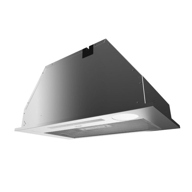 Cecotec Bolero Flux IT 525500 Inox A++ Campana Integral De 52cm De Ancho Acabado Inox Potencia Succión 550m3/h Motor 70W Clase A++ Control Táctil 3 Niveles De Potencia Booster Luz Y Filtro De Carbono. Campana Integral 