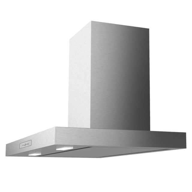 Cecotec Bolero Flux TT 908000 Slim Glass White A++ Campana T De 90cm De Ancho Acabado Inox Succión 800m3/h Motor 210W Clase A++ Display Táctil Glass White 3 Niveles De Potencia Luz Filtro De Carbono Hand Movement Control Y Del