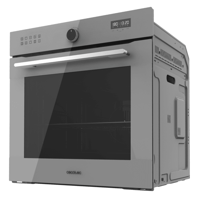 Cecotec Bolero Hexa AF316000 Glass Grey A Horno Integrable Airfryer Glass Grey De 81L De Capacidad 11 Funciones Con Airfryer Master Pizza Master Steam Asisst Steam EasyClean 3D Cooking Clase A. Horno Integrable 