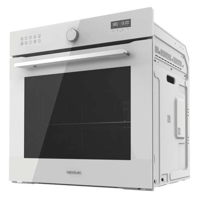 Cecotec Bolero Hexa AF316000 Glass White A Horno Integrable Airfryer Glass White De 81L De Capacidad 11 Funciones Con Airfryer Master Pizza Master Steam Asisst Steam EasyClean 3D Cooking Clase A. Horno Integrable Airfryer 