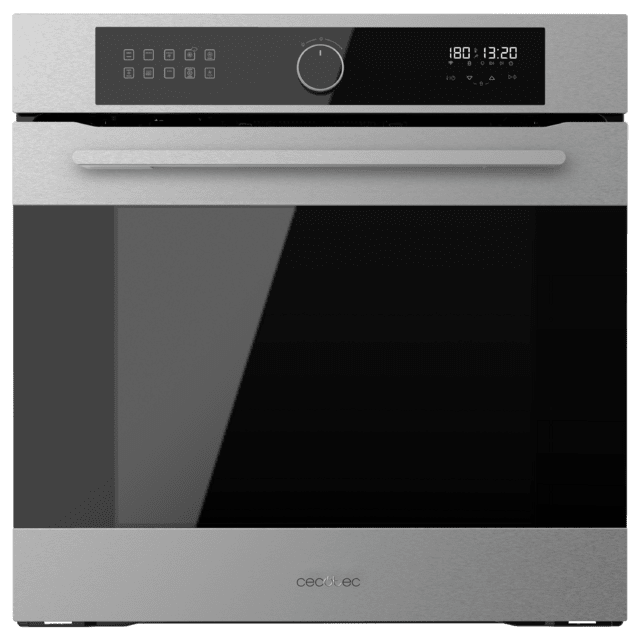 Cecotec Bolero Hexa AF316000 Inox A Horno Integrable Airfryer Inox De 72L De Capacidad 11 Funciones Con Airfryer Master Pizza Master Steam Asisst Steam EasyClean 3D Cooking Clase A. Horno Integrable 