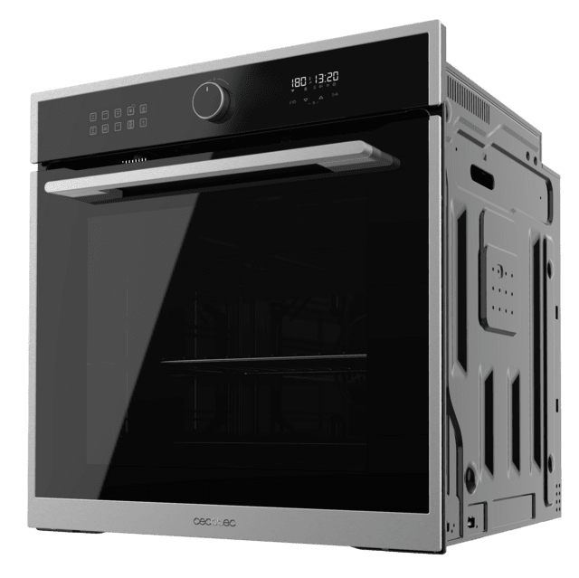 Cecotec Bolero Hexa AF316000 Line A Horno Integrable Airfryer Edge De 81L De Capacidad 11 Funciones Con Airfryer Master Pizza Master Steam Asisst Steam EasyClean 3D Cooking Clase A.  Horno Integrable