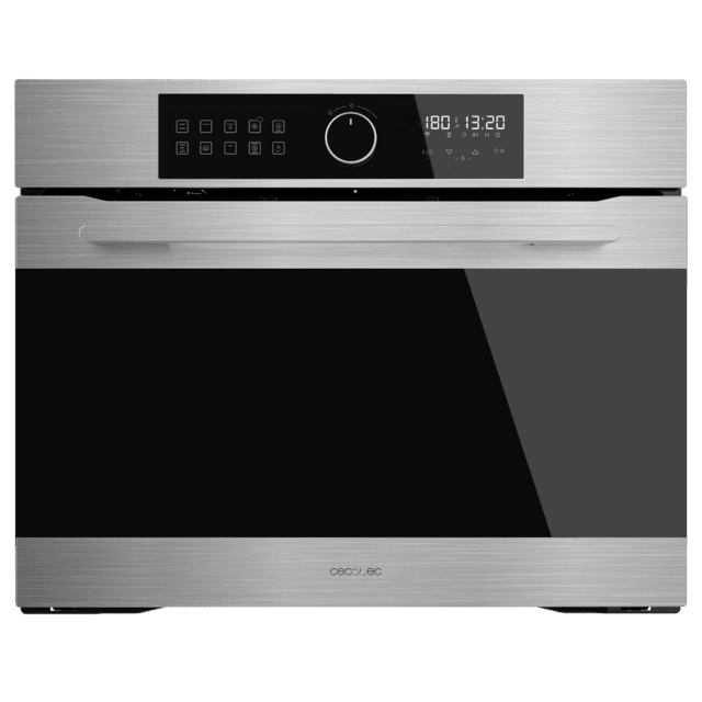 Cecotec Bolero Hexa AF319000 Inox A Horno Integrable Airfryer Inox De 133L De Capacidad 11 Funciones Con Airfryer Master Pizza Master Steam Asisst Steam EasyClean 3D Cooking Clase A. Horno Integrable Airfryer 