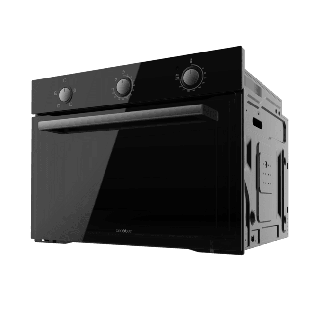 Cecotec Bolero Hexa C134500 Glass Black A Horno Integrable Convencional De 56 L De Capacidad 4 Funciones 2800 W. Horno Integrable Convencional 