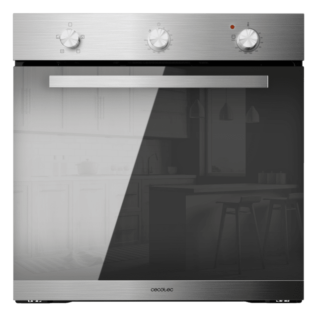 Cecotec Bolero Hexa C136000 Mirror Time A Horno Integrable De 77 L De Capacidad 4 Funciones Timer 2800 W Steam Assist Steam EasyClean Cooling Fan Triple Glass. Horno Integrable