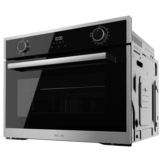 Cecotec Bolero Hexa M224500 Edge A Horno Integrable De 53l De Capacidad 7 Funciones Con Grill Defrost Steam Assist 2600W. Horno Integrable 