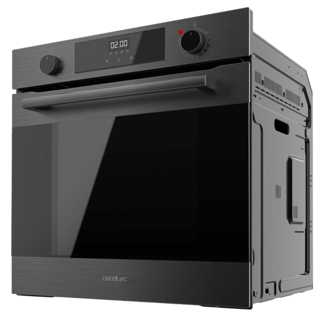 Cecotec Bolero Hexa M226000 Matt A Horno Integrable Multifunción De 72L De Capacidad 7 Funciones Grill Defrost Steam Assist 2800W. Horno Integrable Multifunción