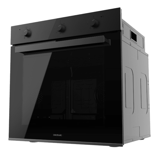 Cecotec Bolero Hexa M236000 Dark Inox Time A Horno Integrable Multifunción M236000 Dark Inox Time De 70L De Capacidad 6 Funciones Timer Clase A 2800W Steam Base XXL Steam Assist Steam EasyClean Cooling Fan Modo Defrost Modo Eco