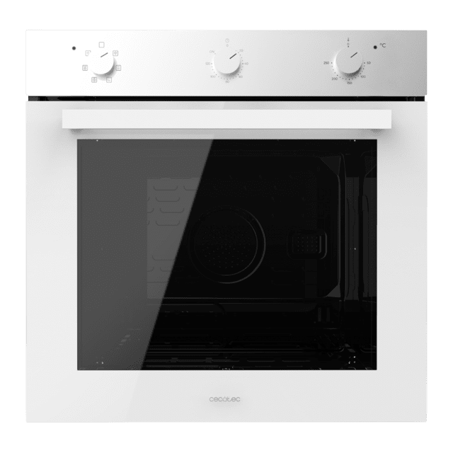 Cecotec Bolero Hexa M236000 Glass White Time A Horno Integrable Multifunción M236000 Glass White Time De 70L De Capacidad 6 Funciones Timer Clase A 2800W Steam Base XXL Steam Assist Steam EasyClean Cooling Fan Modo Defrost Modo