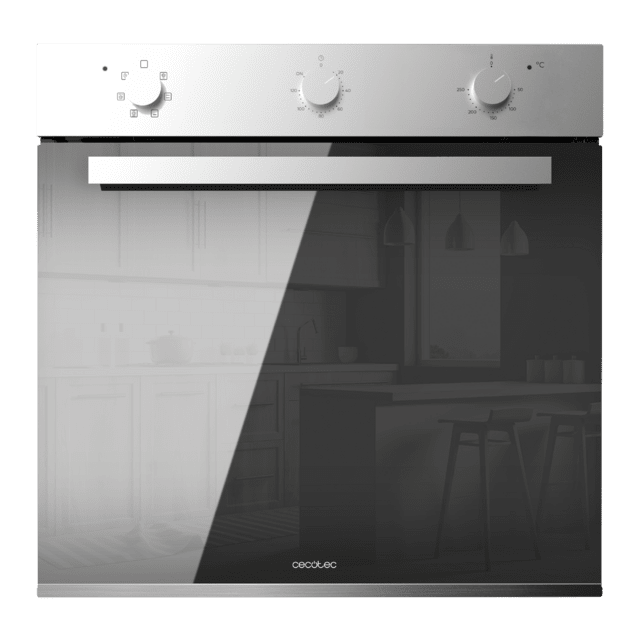 Cecotec Bolero Hexa M236000 Mirror Time A Horno Integrable Multifunción M236000 Mirror Time De 70L De Capacidad 6 Funciones Timer Clase A 2800W Steam Base XXL Steam Assist Steam EasyClean Cooling Fan Modo Defrost Modo Eco Modo