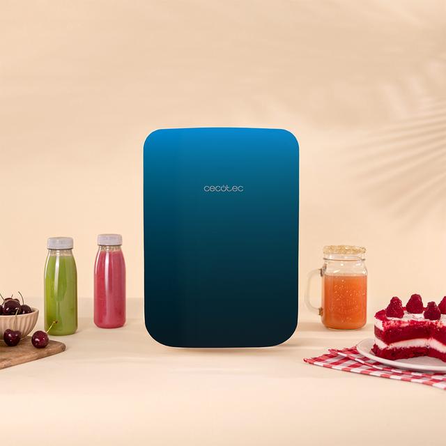 Cecotec Bolero MiniCooling 10L Bahamas Pat 1 Frigorífico Con Funcionamiento 12V-220V Compatible Con Coches Y Caravanas Función Enfriamiento Y Calentamiento Rango Temperatura 7-65º Y Transporte Fácil. Frigorífico 10 L / Neve