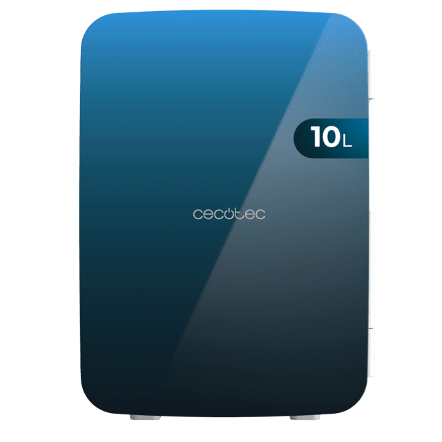 Cecotec Bolero MiniCooling 10L Bahamas Pat 1 Frigorífico con funcionamiento 12V-220V compatible con coches y caravanas función enfriamiento y calentamiento rango temperatura 7-65º y transporte fácil. Frigorífico 10 L / Neve