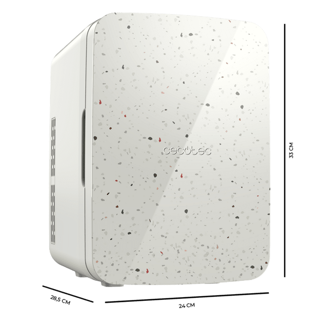 Cecotec Bolero MiniCooling 10L Bahamas Pat 3 Frigorífico Con Funcionamiento 12V-220V Compatible Con Coches Y Caravanas Función Enfriamiento Y Calentamiento Rango Temperatura 7-65 ºC Y Transporte Fácil. Frigorífico 10 L / Ne