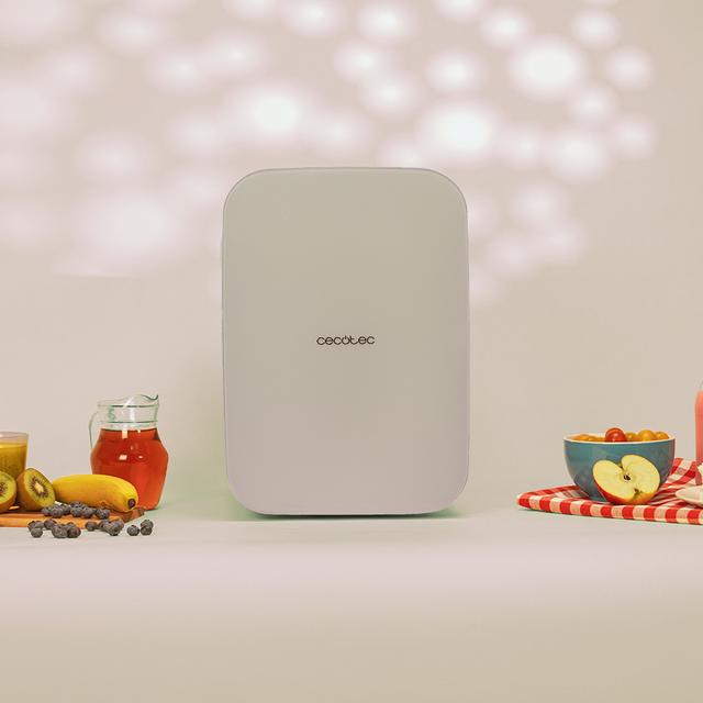 Cecotec Bolero MiniCooling 20L Bahamas Beige Frigorífico Con Funcionamiento 12V-220V Compatible Con Coches Y Caravanas Función Enfriamiento Y Calentamiento Rango Temperatura De 7 A 65 ºC Y Transporte Fácil. Mini Frigorífico