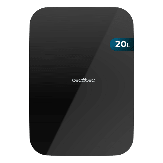 Cecotec Bolero MiniCooling 20L Bahamas Black Frigorífico con funcionamiento 12V-220V compatible con coches y caravanas función enfriamiento y calentamiento rango temperatura de 7 a 65 ºC y transporte fácil. Frigorífico