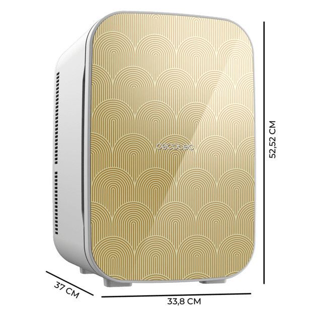 Cecotec Bolero MiniCooling 25L Bahamas Pat 2 Frigorífico Con 25L Funcionamiento 12V-220V Compatible Con Coches Y Caravanas Función Enfriamiento Y Calentamiento Rango Temperatura De 7 A 65 ºC Y Transporte Fácil. Frigorífico