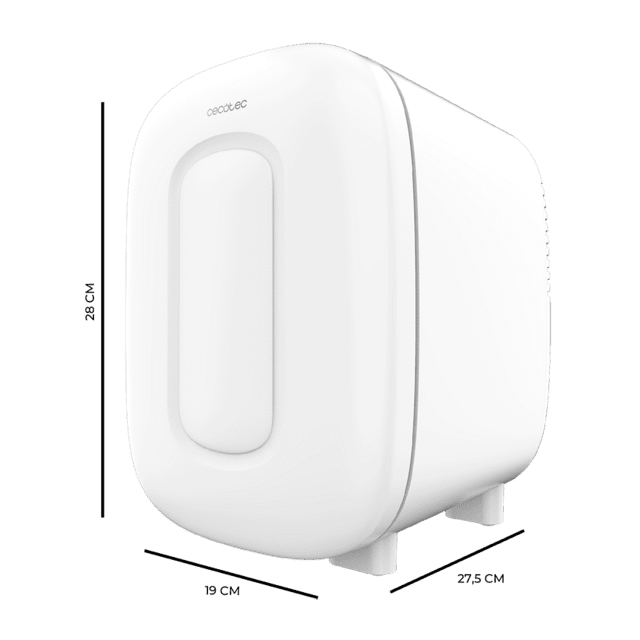 Cecotec Bolero MiniCooling 4L Bora White Frigorífico Con Funcionamiento 12 V-220 V Compatible Coche Y Caravanas Función Enfriamiento Y Calentamiento Rango Temperatura 7-50 ºC Transporte Fácil. Frigorífico 