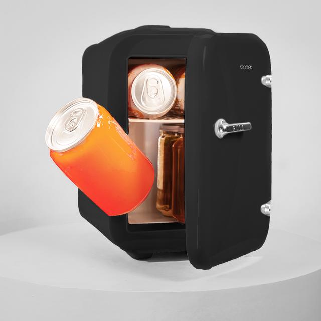 Cecotec Bolero MiniCooling 4L Habana Black Frigorífico Con Funcionamiento 12 V-220 V Compatible Coche Y Caravanas Función Enfriamiento Y Calentamiento Rango Temperatura De 7-65º Transporte Fácil. Frigorífico 