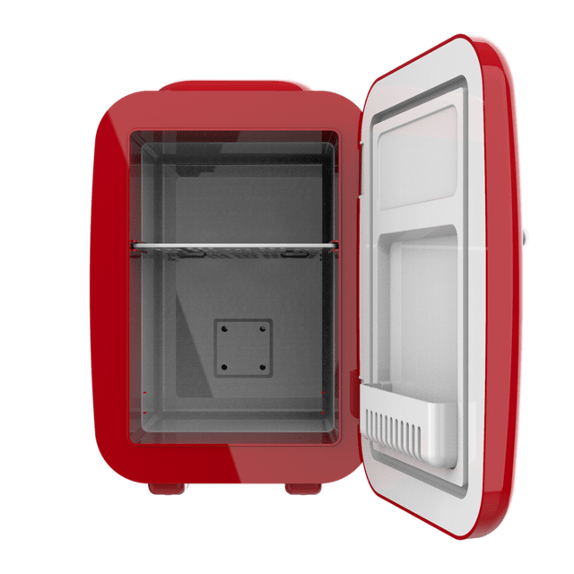 Cecotec Bolero MiniCooling 4L Habana Red Frigorífico Con Funcionamiento 12V-220V Compatible Coche Y Caravanas Función Enfriamiento Y Calentamiento Rango Temperatura 7-65º Transporte Fácil. Frigorífico 
