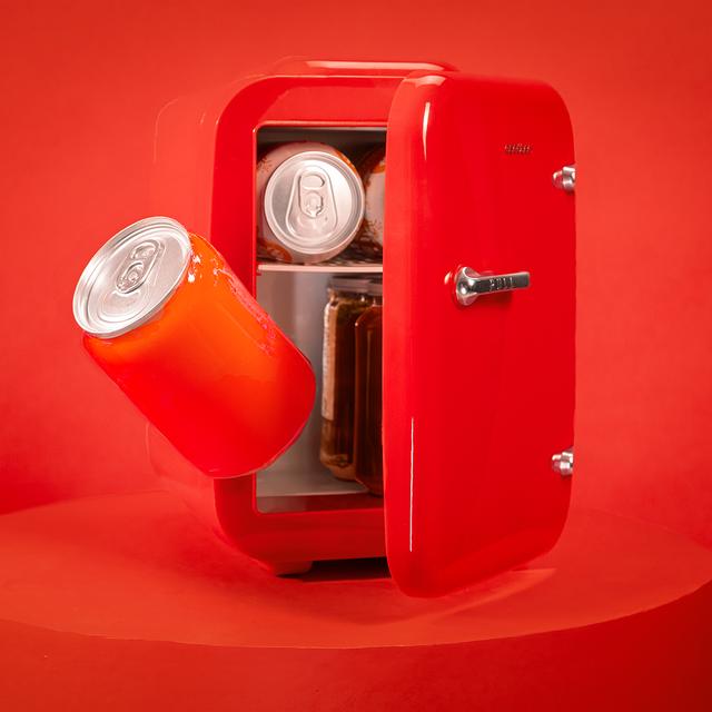 Cecotec Bolero MiniCooling 4L Habana Red Frigorífico Con Funcionamiento 12V-220V Compatible Coche Y Caravanas Función Enfriamiento Y Calentamiento Rango Temperatura 7-65º Transporte Fácil. Frigorífico 