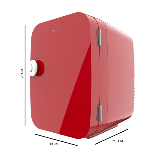 Cecotec Bolero MiniCooling 4L Río Red Frigorífico Con Funcionamiento 12 V-220 V Compatible Coche Y Caravanas Función Enfriamiento Y Calentamiento Rango De Temperatura 5-65º Transporte Fácil. Frigorífico
