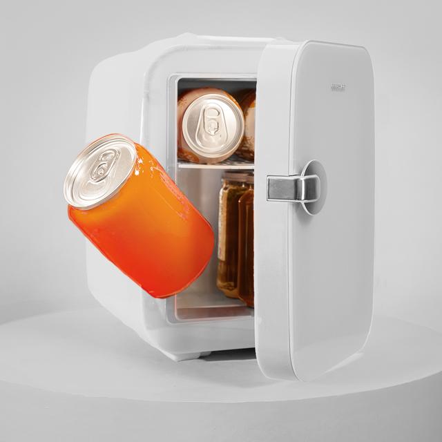 Cecotec Bolero MiniCooling 4L Río White Frigorífico Con Funcionamiento 12 V-220 V Compatible Coche Y Caravanas Función Enfriamiento Y Calentamiento Rango Temperatura 5-65º Transporte Fácil. Frigorífico